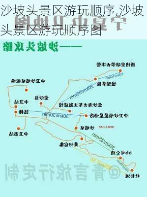 沙坡头景区游玩顺序,沙坡头景区游玩顺序图