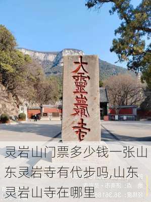 灵岩山门票多少钱一张山东灵岩寺有代步吗,山东灵岩山寺在哪里