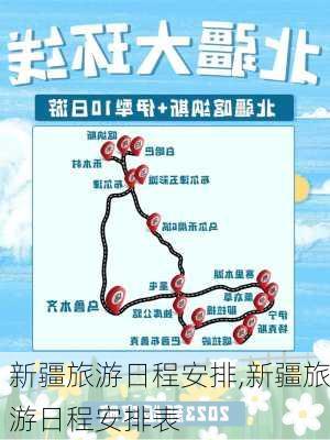 新疆旅游日程安排,新疆旅游日程安排表