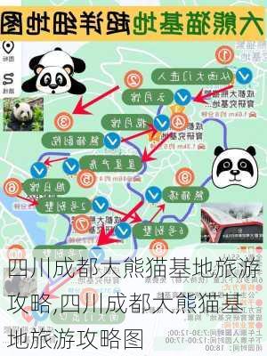 四川成都大熊猫基地旅游攻略,四川成都大熊猫基地旅游攻略图