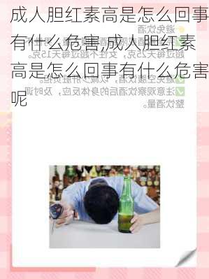 成人胆红素高是怎么回事有什么危害,成人胆红素高是怎么回事有什么危害呢