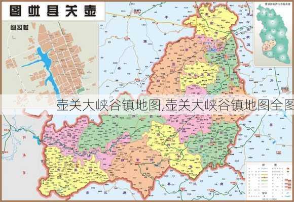 壶关大峡谷镇地图,壶关大峡谷镇地图全图