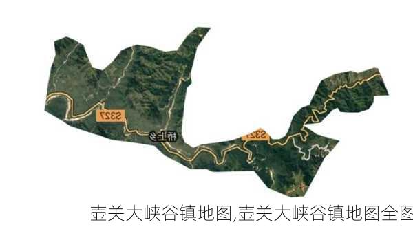 壶关大峡谷镇地图,壶关大峡谷镇地图全图