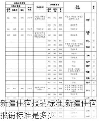 新疆住宿报销标准,新疆住宿报销标准是多少