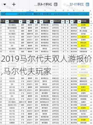 2019马尔代夫双人游报价,马尔代夫玩家