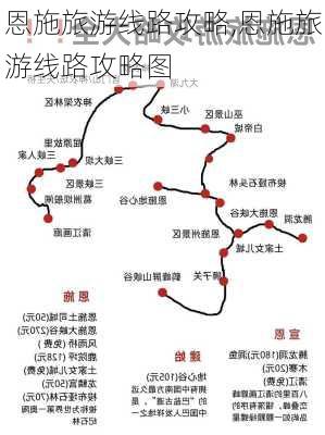 恩施旅游线路攻略,恩施旅游线路攻略图