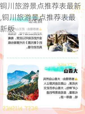 铜川旅游景点推荐表最新,铜川旅游景点推荐表最新版