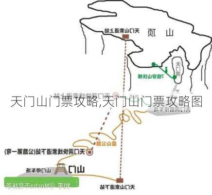 天门山门票攻略,天门山门票攻略图