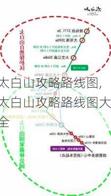 太白山攻略路线图,太白山攻略路线图大全