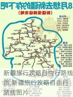 新疆旅行攻略自由行路线图,新疆旅行攻略自由行路线图片